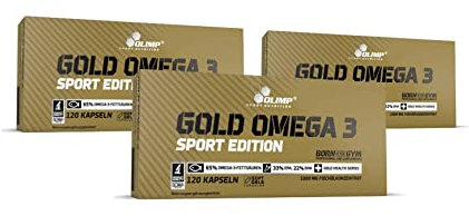 Olimp Gold Omega 3 Sport Edition- 3x120 Kapseln
