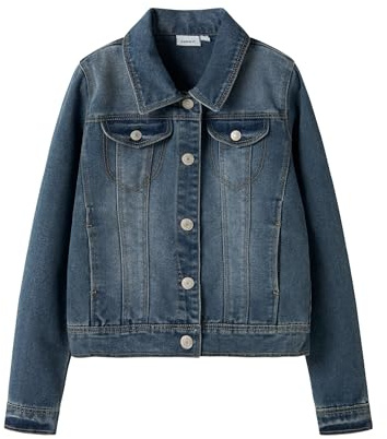 NAME IT Nkfstar Dnm Jacket 2210-sr Noos Giacca Bambine e ragazze
