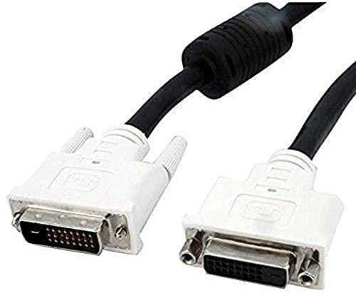 StarTech.com DVIDDMF6 DVI Extension Cable, 6 ft, Male to Female Cable, 2560 x 1600, DVI-D Cable, Computer Monitor Cable, DVI Cord, Video Cable