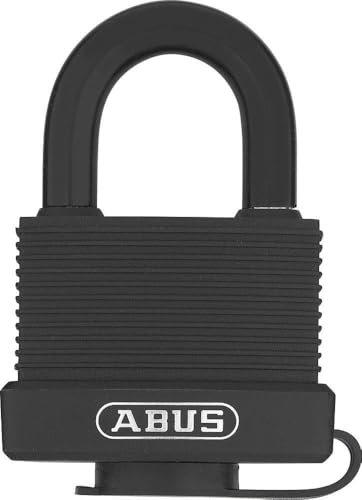 ABUS Cadenas laiton 70/45HB63 à anse haute - résistant aux intempéries - corps de serrure en laiton - enrobage plastique résistant aux chocs - de sécurité ABUS 5