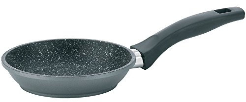 kela Bratpfanne Stoneline 16cm aus Aluminium, Aluguss, Schwarz, 16 cm