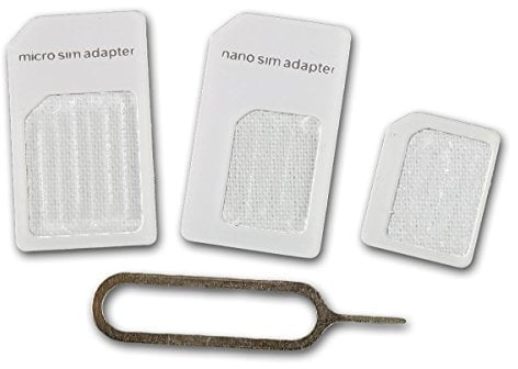 noosy 59604Q Nano Micro Adaptateur SIM Standard pour Apple iPhone 5