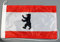 Bootsflagge Berlin 20 x 30 cm in Profiqualität Flagge Motorradflagge