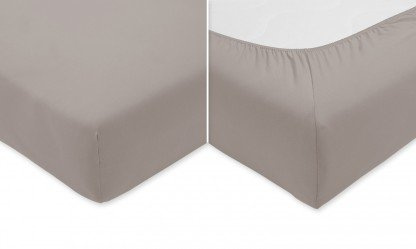 Estella 6912 Split-Topper Spannbettlaken 180x200-200x200 915-platin