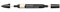 Winsor & Newton 0204200 - Penarello a Doppia Punta, Rosa (Rosa Antico), Singolo, 1 Pezzo