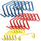 Precision Lot de 6 haies plates Jaune 15,2 cm