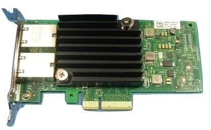 Intel X550 Netzwerkadapter PCIe Low Profile 10GB Ethernet x 2 für PowerEdge C6320, FC830, M830, VRTX, PowerEdge C6420, R330, R430, R640, R740, R830, R930