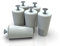markiso® Rolladenstopper geschlossen [3 Paar] (Wespenschutz), Rollladen Anschlagstopper für Rollo & Jalousie 40mm lang inkl. Schraube & Dichtung | Rollladenstopper in verschiedenen Farben & Set´s