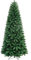 Bakaji Albero Di Natale SLIM Molto Folto Nuova Versione Pino Dei Sogni Ecologico e Ignifugo Con Base a Croce In Ferro Pieghevole Apertura a Stella Verde (180 cm)