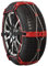 Polaire Schneekette Fleece Steel Sock, Rot, Stahl, Auto, 215/60 R 18, 215/65 R 17, 215/75 R 16, 225/55 R 19, 225/60 R 18, 225/65 R 17, 225/70 R 16, 235/50 R 19, 235/55 R 18, 235/60 R 17, 235/65 R 16