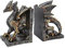 Nemesis Now Dracus Machina Buchstützen, 27 cm, Bronze