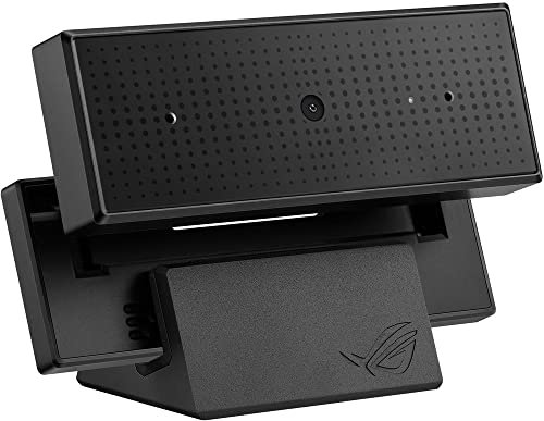 ASUS ROG Eye - Cámara USB con transmisión Full HD 1080p a 60 fps, Enfoque automático y micrófono de formación de Haces para Unas transmisiones de Audio y vídeo