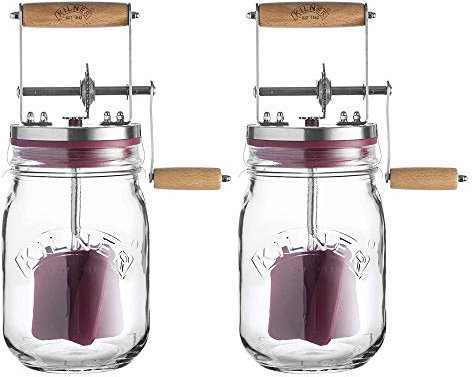 Kilner Glass Container Butter Churner 500ml Clear (Pack of 2)