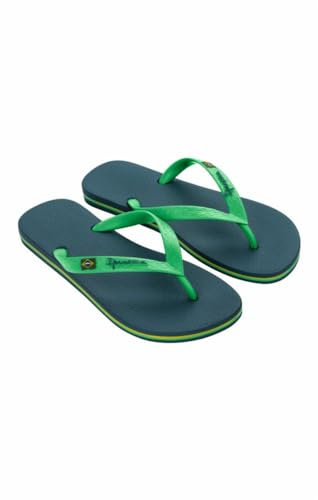 Ipanema Herren CLAS Brasilien II Ad Flipflop, grün, 45 EU