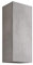 MaMa Store Atena Pensile Singolo Reversibile con sistema di apertura push and pull, Laminato, Grigio Cemento L. 30 X P. 22 X H. 71 Cm