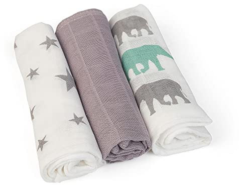 GRÜNSPECHT Naturprodukte 1501-V5 Pflege-/Waschtücher, 960 g, taupe