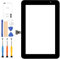 Para Samsung Galaxy Tab 2 P3110 P3113 pantalla táctil digitalizador panel frontal lente de vidrio reemplazo piezas reparación kits (no LCD)