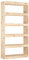 vidaXL Bücherregal Raumteiler Standregal Aktenregal Wandregal Büroregal Raumtrenner Holzregal Regal Aufbewahrung 80x30x167,4cm Massivholz Kiefer