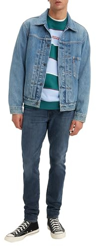 Levi's Men's 512 Slim Taper Jeans, Cinematographic Adv, 33W / 32L