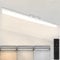 CBJKTX plafonnier LED panneau dimmable plafonnier 120x15 cm avec télécommande 42W panneau de plafond lampe de salon 3360lm veilleuse moderne chambre lampe blanc bureau lumière pour bureau cuisine