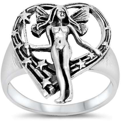 Joyara Sterling Silber 925 Fee Ring