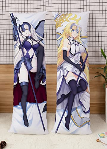 Anime Fate Stay Night Pillow Covers Fate Grand Order Zero Cushion Pillow Case Peach Skin 150x50cm(59in x 19.6in) Apocrypha Astolfo Pillowcase