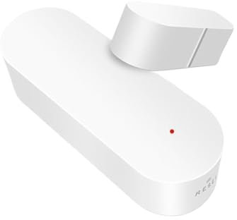 Alarmas De Puerta, Tuya WiFi Zigbee Sensor de puerta inteligente Sensor de ventana puerta alarma magnética Detector Sensor magnético funciona con Alexa Para La Seguridad Del Hogar ( Color : Zigbee 5pc