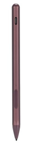 Eingabestift, MPP 2.0 Tilt Palm Rejection Wiederaufladbarer Aktiver Stift mit 3 Ersatzspitzen, Laptop-Eingabestift mit 4096 Druckempfindlichkeit (Rosenrot)