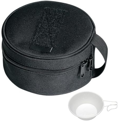 Boîte de rangement pour assiettes - Mallette de rangement pour le camping - Étagère de rangement pour assiettes | Sac étanche pour gobelet pour vaisselle, accessoire léger et portable pour la