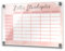 Personalisierter abwischbarer Stundenplan aus Acrylglas - Wochenplaner Schule - kreatives Einschulung Geschenk zum Schulbeginn für Mädchen o. Junge - Schulkinder Plan