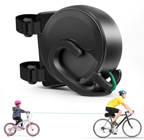 VStoy 2.5M Fahrrad Abschleppseil Kinder, Fahrradanhänger Traktionsseil, Eltern Kind Zugseil, Ebike Zubehör, Tragfähigkeit 500 lbs für Kinder MTB Bike