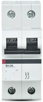 BSAXITHZB Disjoncteur Miniature BH-D6 2P 20A Type DN (CH) Disjoncteur Miniature