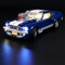 MENZAVA Licht-Set Kompatibel Mit 10265 Ford Mustang Creator Expert - Led-Beleuchtungsset Für Bausteinen Modell - Modell Set Nicht Enthalten