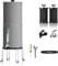 Joypur 8,5 L Système de filtration d'eau par gravité avec indicateur de niveau d'eau - Filtre à eau par gravité potable avec certification EU 98/37/EC, NSF/ANSI 42&372, Gris