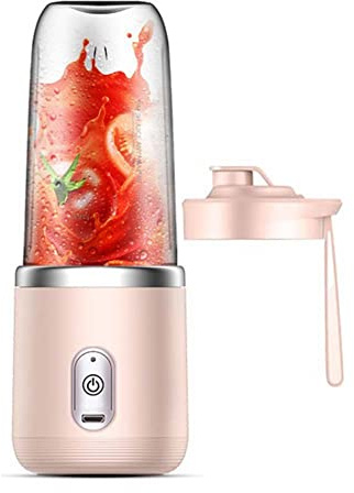 Jolsaawie 6 Lame Spremiagrumi Portatile Spremiagrumi Spremiagrumi Spremiagrumi Automatico Piccolo Spremiagrumi Elettrico Frullatore Frullatore Robot da Cucina,D