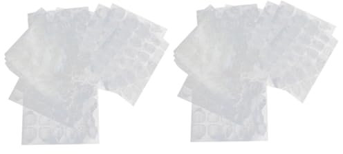 Healeved 40 Sheets Extra Strong Nail Glue Sticker Double-sided Nail Glue for Easy to Remove