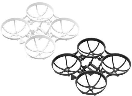 BETAFPV 2pcs Air75 Brushless Whoop Frame Kit, Ultra Light, Lowered Profile, for DIY Ultra Light 75mm 1S Racing Whoop Drone, with Motor Fixed Slot&Gasket for 07XX 08XX 1102 Motors 40mm Propellers
