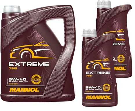 7 Liter Original MANNOL Motoröl Extreme 5W-40 API SN/CF Öl