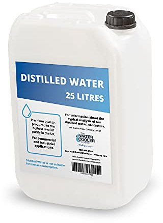 Distilled Water Container Purified Water. Recyclable Food Grade Container | 25 litres