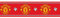 Manchester United F.C. Wallpaper Border