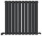 iBathUK Strata Horizontal Column Radiator, Double Panel Radiators, 600x600mm Slim Radiator, Wall Mounted for Bathroom,Kitchen,Living Room - White