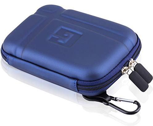 TOPEPOP GPS Tragetasche Tragbare Hartschale Schutztasche Aufbewahrungstasche Hard GPS Case kompatibel mit Auto GPS Navigator Garmin Nuvi Tomtom Magellan Roadmate