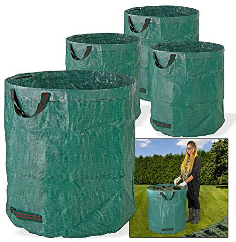 DEMA Garten Abfallsack/Laubsack 272L 4er Set
