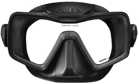 Apnea mask monolens Black