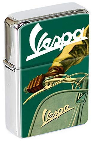 Vespa Klappfeuerzeug in einer Geschenkdose