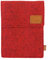 Venetto Tasche für iPad Pro, iPad Air 2 9.7 / 10.5 eBook-Reader, Tablet 10.1 Hülle aus Filz Sleeve Schutzhülle für Samsung Tab, Lenovo, Huawei MediaPad, Asus, Trekstor, Medion, Acer, rot meliert