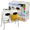 Queensway Home & Dining 2 x 4L Glass Beverage Drink Dispenser With Stand