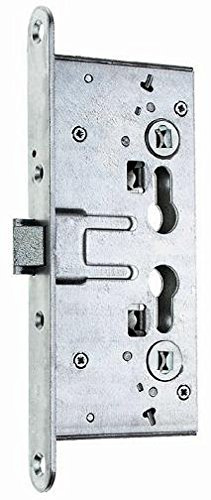 ISEO CERRADURA CORTAFUEGO REVERSIBLE 65MM 72MM PLATEADO