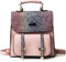 FiveloveTwo Damen Klein Rucksack PU Leder Umhängetasche Rucksackhandtaschen Shopper Mit Pailletten Schultertasche Handtasche Taschen Schulranzen Backpack für Alltag Schule Einkauf Rosa