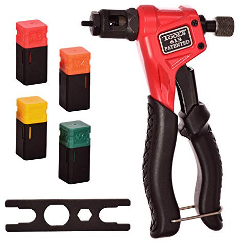 Kastor Profi Hand Nietmutternzange Nietzange Hebelnietzange 200mm für Nieten M3-M6